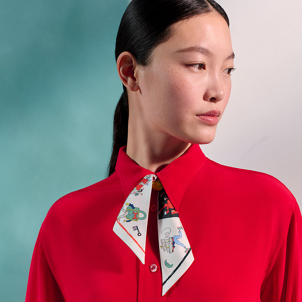 A Vos Crayons et Carre Libre Twilly | Hermès Mainland China